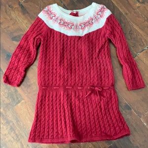 Janie and Jack sweater dress, size 3T